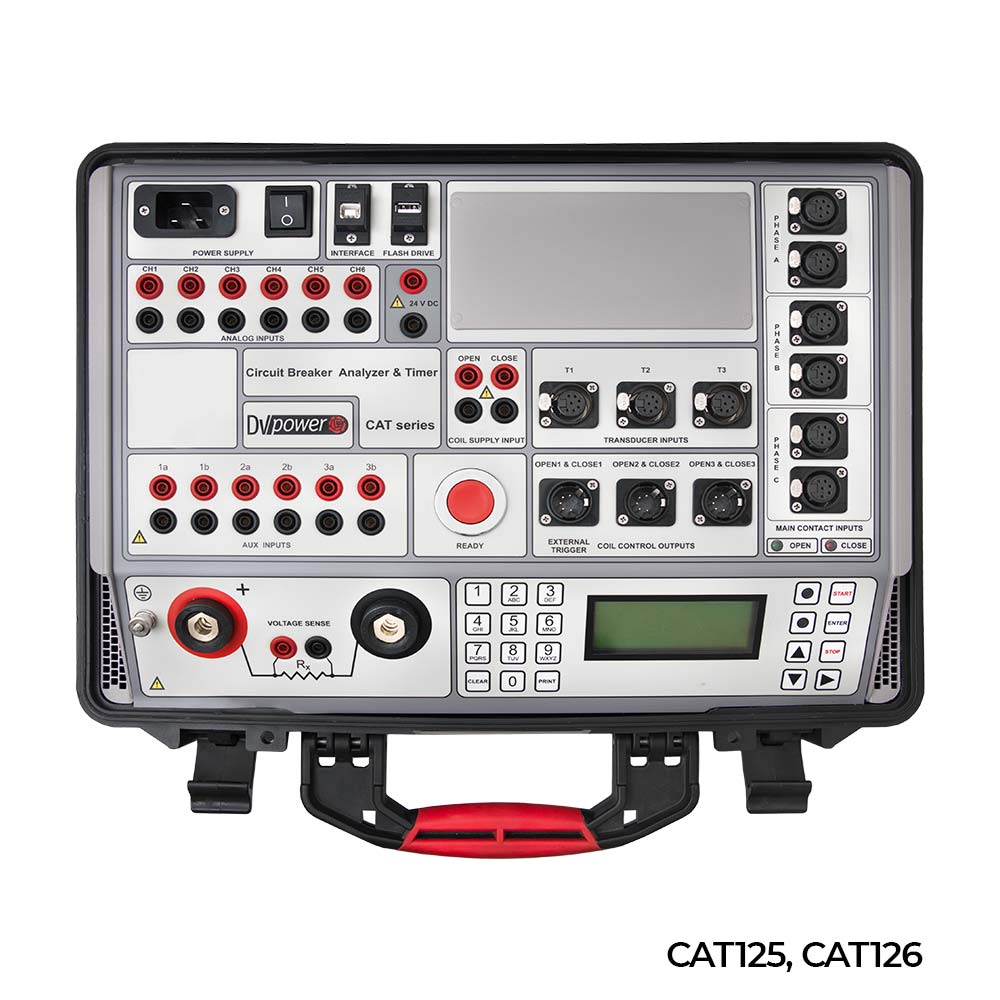 瑞典DV POWER CAT126斷路器機(jī)械特性分析儀